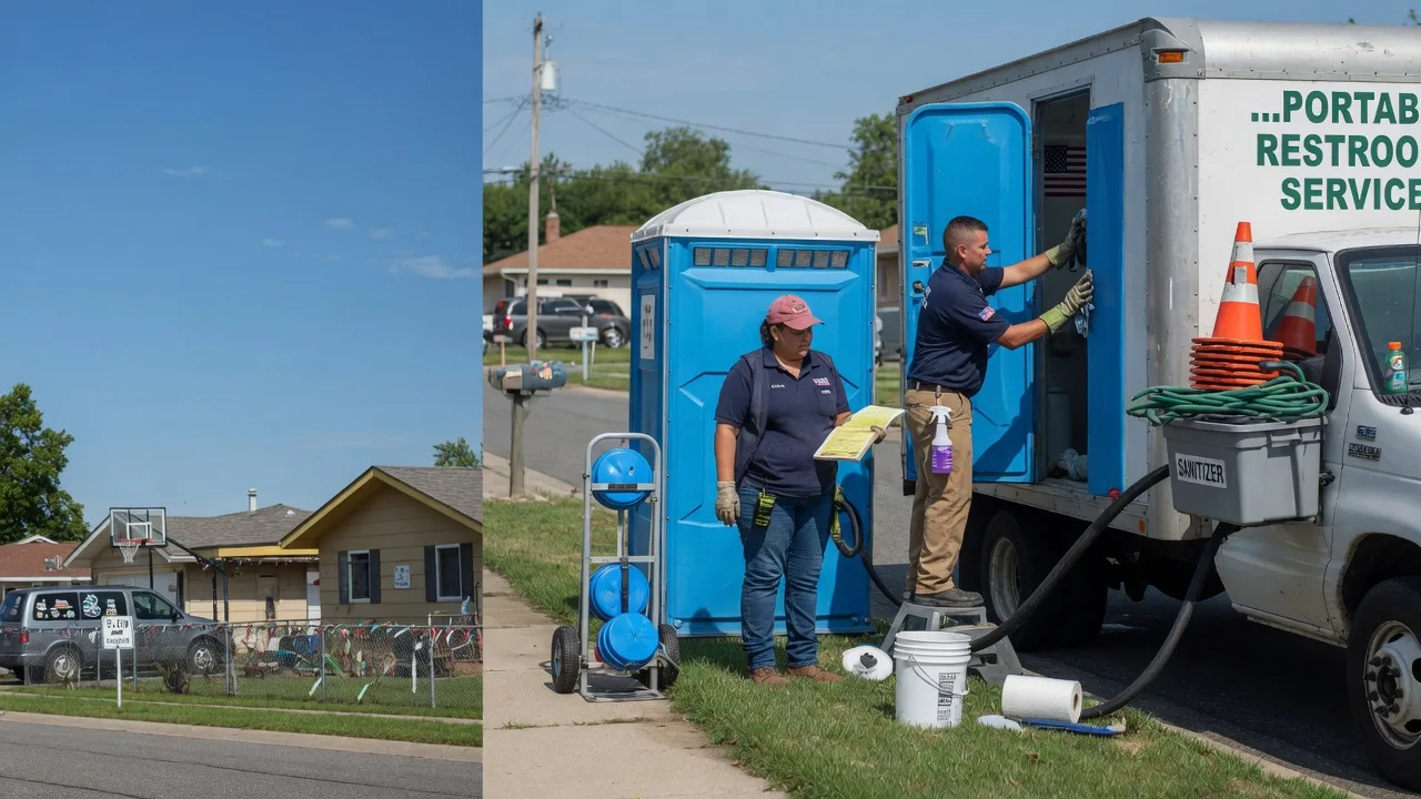 Portable Toilet Rental in Owensville, OH near me